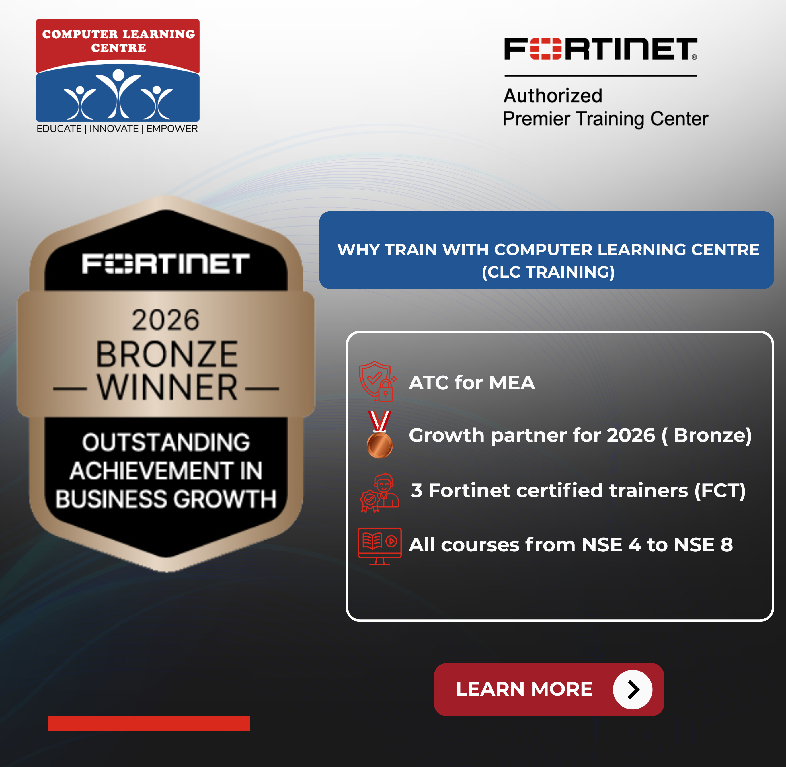 Fortinet Bronze Winner